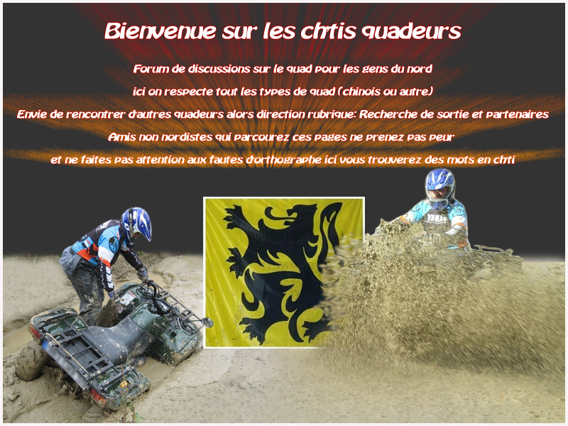 ch'ti quadeurs Forum Index