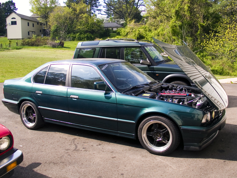 Bmw e34 530i turbo kit #7